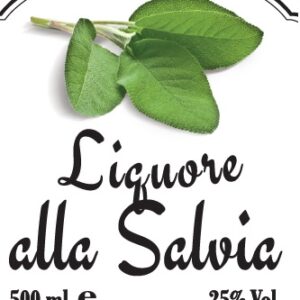 Liquore alla Salvia 500 ml 25% Vol.